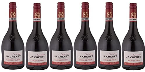 J.P. Chenet - So Free Cabernet Syrah Vin rouge sans alcool - Sans arômes ajoutés, goût authentique - Origine : France (6 x 0.75 L)