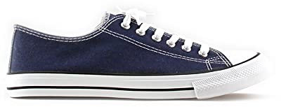 MODELISA - Zapatilla Casual Lona con Cordon para Hombre (Navy, Numeric_44)