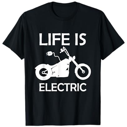 Hachoir électrique pour moto électrique T-Shirt