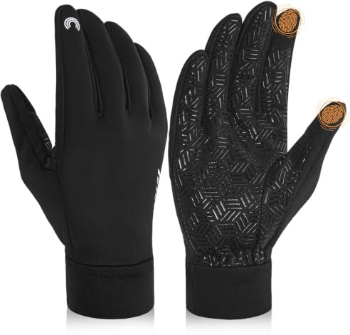 RIGWARL Winterhandschuhe Herren Damen, wasserdichte Touchscreen Fahrradhandschuhe Herren, Thermohandschuhe Winddicht Handschuhe Damen für Reiten Laufen Motorrad Wandern Radfahren, Spazieren