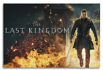 VZRSQZK Poster aus der TV-Serie The Last Kingdom, dekoratives Gemälde, Leinwand-Wandposter und Kunstdruck, modernes Familienschlafzimmer-Dekor-Poster, 20 x 30 cm