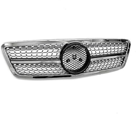 Konforhom Für MERCEDES-BENZ C230 C320 C240 W203 SEDAN 2001-2007 Kühlergrill C-KLASSE SCHWARZ DIAMANT