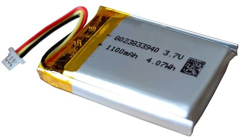 1100mAh 3.7V Akku für Razer Naga V2 Pro ROCCAT Kain 200 202 Drahtlose Gaming-Maus