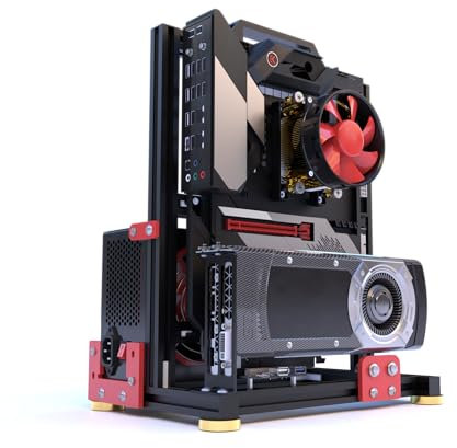 DIY Aluminium PC Open Case Computer Chassis Test Bench Support Water Cooling Support Server Chassis Support Itx Matx ATX Eatx (3.ATX)