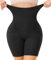 KUMAYES Bauchweg Unterhose Damen Hohe Taille Shapewear Nahtlose Miederhose Bauchkontrolle Höschen Shaping Unterwäsche Miederpants (Schwarz, XL)