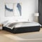 Betten & Zubehör, Betten & Bettrahmen, Bettrahmen, 180 x 200 cm, Super-Kingsize-Bett, Holz, Schwarz