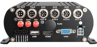 8 canali HDD Video Recorder Mobile DVR con 4G WIFI Live GPS Tracking per RV Truck Trailer Tractor Fleet Management