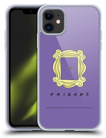 Head Case Designs Licenza Ufficiale Friends TV Show Spioncino Cornice Iconico Custodia in Gel [Protezione di Grado Militare] Compatibile con Apple iPhone 11 E Compatibile con MagSafe