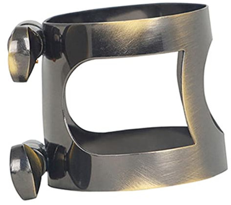 JOINPAYA Verstellbarer Messing Saxophon-mundstückclip Ligatur Klemme Langlebig Stabiles Musikzubehör Für Saxophoninstrumente