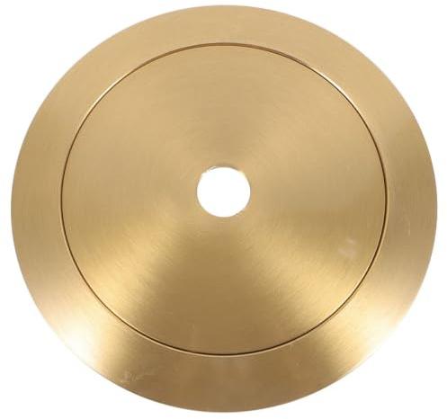 Gadpiparty 3 Pièces Anneaux de Collier pour Base en Laiton, Support d'Abat-Jour Résistant la Rouille, Fixation Facile pour Abat-Jour en Verre, Accessoires Lampe pour Décoration Intérieure