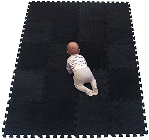 YIMINYUER® 20 Teilige (30cm×30cm×1cm Einzelstück), Puzzlematten Baby, Puzzlematte Spielmatte, Babys Puzzle Matten, Kinder Spielmatten R04G301020