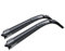 Mossa Escobillas limpiaparabrisas para la luna delantera adecuadas para VW Volkswagen Touran I (02.2003-05.2010) desplazamiento opuesto - escobillas plana Premium