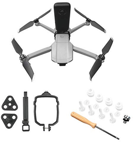 Hensych 1 Set Camera Connection Adapter Mount Kit for Mavic Air 2/Air 2S Drone,Panoramic & Sports Camera Fixed Bracket Mount Holder for Insta360 ONE X for Go-Pro Hero 7/8