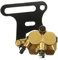 Ahvqevn Staffa Pinza Freno Posteriore Idraulico Un Doppio Pistoncino per Moto da 125Cc 140Cc Pit Dirt Bike