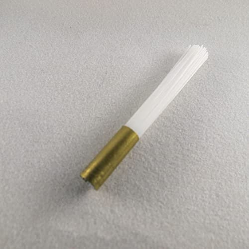 Fibre de verre/laiton/acier brosse stylo de nettoyage gomme à fibre de verre/type=stylo à fibre de verre