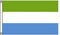 Stormflag Sierra leone flagge 90x150cm Flagge Sierra Leone 3x5ft Polyester 90g mit Ösen mit Doppelnadel genäht.