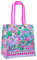 Lilly Pulitzer Market Shopper Bag, Reusable Grocery Tote, Shoulder Bag for Produce or Travel, Me and My Zesty