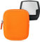 kwmobile Tasche kompatibel mit Bosch Intuvia - E-Bike Computer Neopren Hülle - Schutztasche Neon Orange