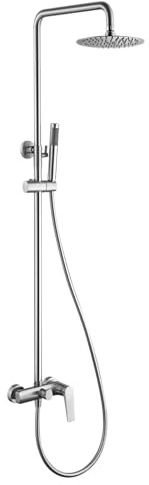 IMEX BDD055/AC DELOS Conjunto Ducha Monomando (Acero S316)