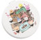 MYSOMY SKZ K-POP Group Geschenk Stay Fandom Taschenspiegel SKZ Fans Kompaktspiegel K-POP Musikliebhaber Merch (SKZ Mirror-T)