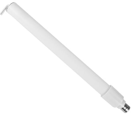 KICHOUSE Ceiling Fan Extension Rod Floor Fan Part Pedestal Fans Lifting Pole Stainless Steel White Replacement Plastic