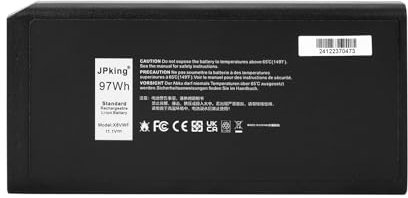 JPking 97Wh X8VWF Laptop Akku für Dell Latitude 14 Rugged 5404 5414 E5404 Extreme 7404 7414 E7404 Series Laptop CJ2K1 VCWGN 0VCWGN YGV51 DKNKD XN4KN XRJDF 09FN4 0W11V7 P46G001 453-BBBE