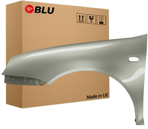 BLU Kotflügel Passend für Volkswagen Golf IV 4 LB7Z Links Silber | 1997-2006 | Vorderseite Vorne | Lackiert | Einbaufertig