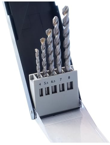 Masonry Drill Bit Set of 5