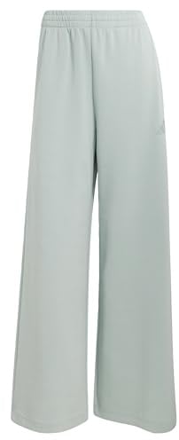 adidas Women's Soft LUX Straight Leg Pants, Wonder Sage, L