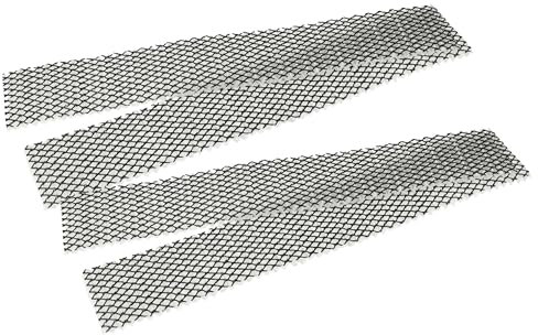 vhbw 4x Filtre compatible avec Daikin ATXS42 G2V1B, ATXS50G2V1B climatisation, pompe à chaleur - Photocatalytique, 25,5 x 4 x 0,4 cm, sans cadre