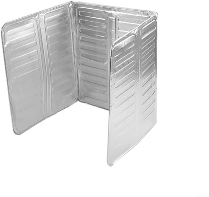 Kitchen Hob Splash Back, Aluminum Foil Oil Splash Guard Screen Cover, Anti Splatter Shield Kitchen Tool For Cooking Frying(2pcs)
