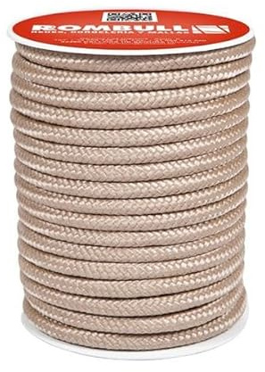ROMBULL Cuerda polip.trenz.100 PP 8mm/25m Camel