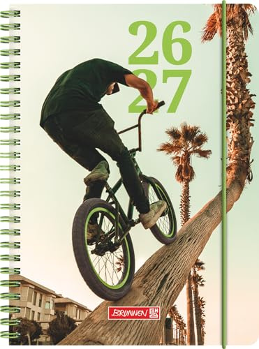 Schülerkalender 2026/2027 Freestyle | A5, Kunststoff: 2 Seiten = 1 Woche ; Kalendarium: 18 Monate Juli 2026 bis Dezember 2027