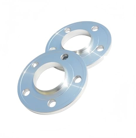 Spurverbreiterungen für Autos 2 Stück 25 mm 5 x 112 66,45 Spurverbreiterung für Audi A4 B8 A7 S8 B9 für QUATTRO A8D4 A5 RS5-für(25mm Silver)