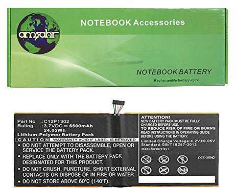 amsahr C12P1302 – 05 LaptopAsus C12P1302, Memo Pad 10, ME302KL (V, 24.05 WH, 6500 mAh) – Include Mini Optical Mouse Nero