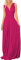 Robe longue convertible pour femme - Robe de soirée, de bal, de mariage, de cocktail - Rouge - X-Small