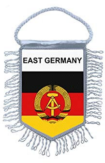 Akachafactory Bandiera bandierina Gagliardetto Germania EST RDA Tedesca Repubblica Democratica