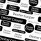 50 School Name Labels for Children No Iron Name Tags for Clothes Name Stickers for Water Bottles, Uniform, Secondary School, College, Care Homes, Washable and Dishwasher Safe (Black and White)