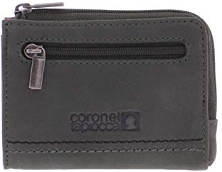 Coronel Tapiocca Men's Wallet Adriel Portefeuille Homme Vert, Khaki, 8 x 10,5 EU