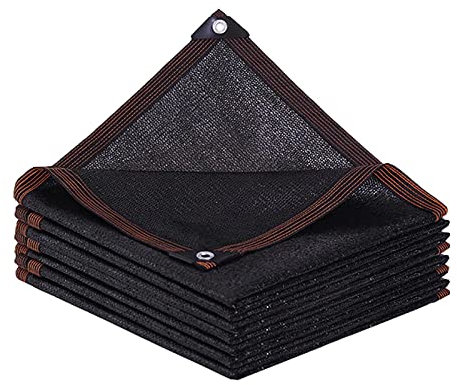 BCBIG Toldo Vela Rectangular, Red De Sombra Exterior, Malla Sombra Exterior 90% UV para Exterior, Patio, Pergola, Jardín, Balcon, Terraza, 5x6m