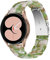 Miimall Kompatibel mit Samsung Galaxy Watch 5/5pro/4 40mm 44mm/4 Classic 42mm 46mm/Active 2 Armband Damen, 20mm Leicht Harz Ersatzarmbänder Sport Uhrenarmband für Galaxy Watch 4 - Gras-Grün