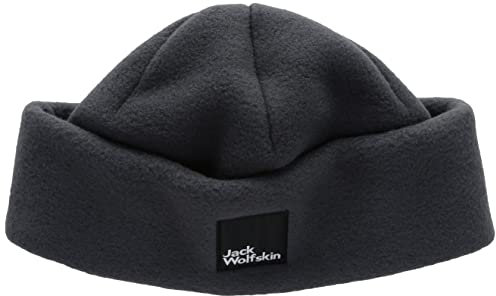 Jack Wolfskin Unisex Kinder Spirit Fleece Y Beanie M tze, phantom, Einheitsgröße EU