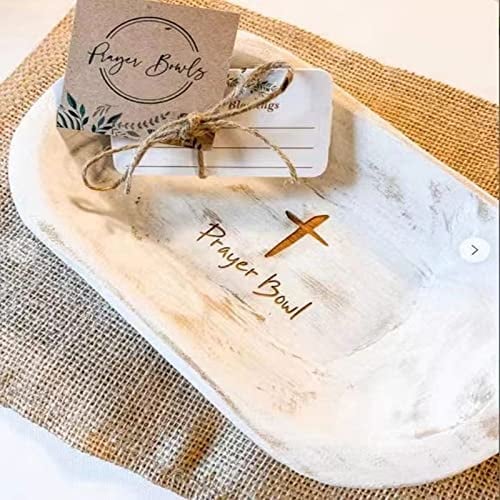 Fight Club Ciotola di preghiera con biglietti di preghiera ciotole di benedizione Croce regali religiosi regali cristiani regali congregazione (1 set-cn)