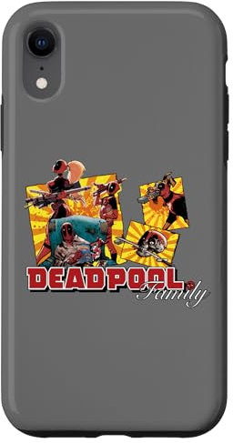 iPhone XR Marvel Deadpool Family Lady ‘Pool Kidpool Dogpool Headpool Case