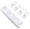 Carica 4 con una Stazione di Ricarica per Controller per Telecomandi Wii, Mantiene le Batterie più Durature, Include 4 Batterie Ricaricabili (WHITE)