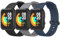 YLK 3 Pezzi Cinturino per Xiaomi Mi Watch Lite/Redmi Watch per Uomo e Donna, Cinturino in Silicone di Ricambio per Redmi Watch/Xiaomi Mi Watch Lite (Nero+Grigio+Blu scuro)