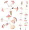 KICHOUSE 40St Pilz-Aufkleber DIY-Aufkleber Gepäckaufkleber Aufkleber für Wasserflaschen Scrapbooking Sticker Scrapbook Stickers deko Zeitschriftenaufkleber Computer-Aufkleber das Haustier