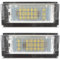 M MODECAR - Kompatibel mit BMW 3er E46 98-05 LED-Kennzeichenbeleuchtung, 2 Stück, Set für 51138265696,