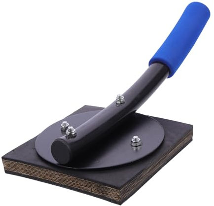 Angoily Rubber Clapper Crow Bars Heavy Duty Hinges Record Player Sledge Laminate Flooring Tools Door Vinyl Flooring Pallet Pry Bars Heavy Duty Screwdriver Turntable Pry Tool Iron Black