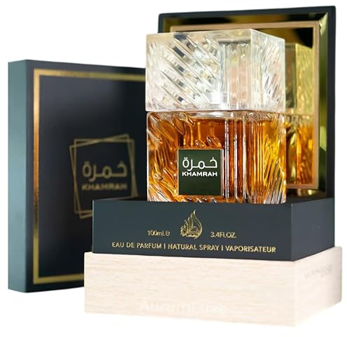 AURUMLUXE Khamrah, Perfume khamrah, Perfumes Hombre, Eau de Parfum 100 ml, Perfumes Arabes Hombre